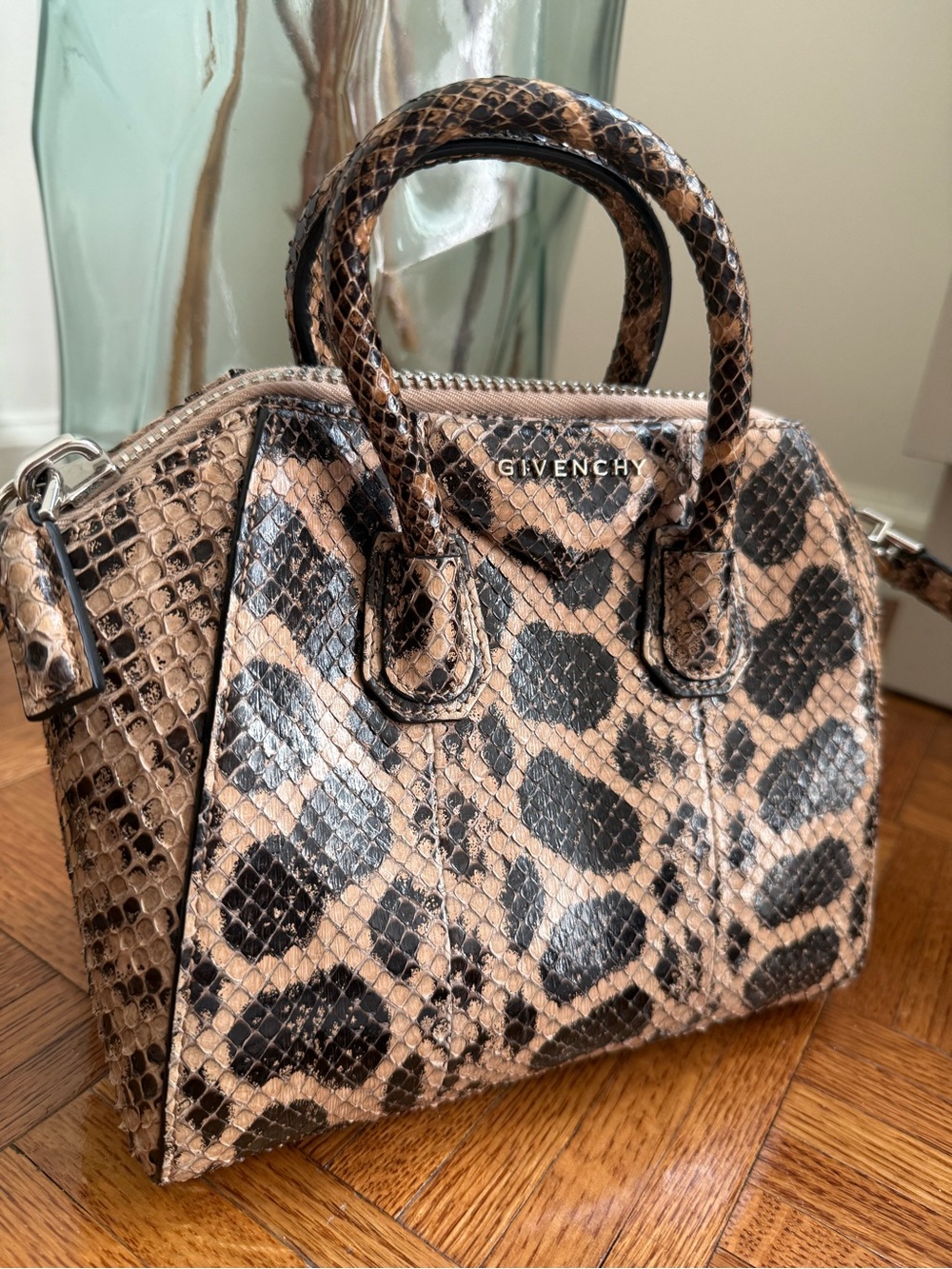Givenchy Mini Antigona Bag in Python